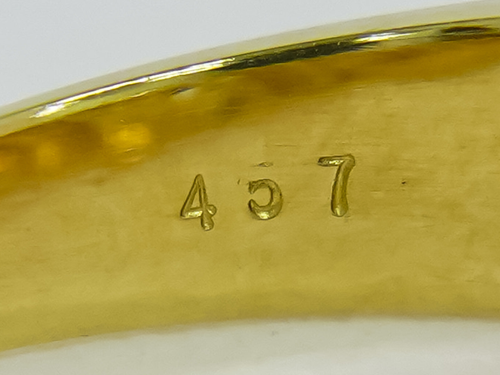 Christian Dior CD ring Yellow Gold and Diamond