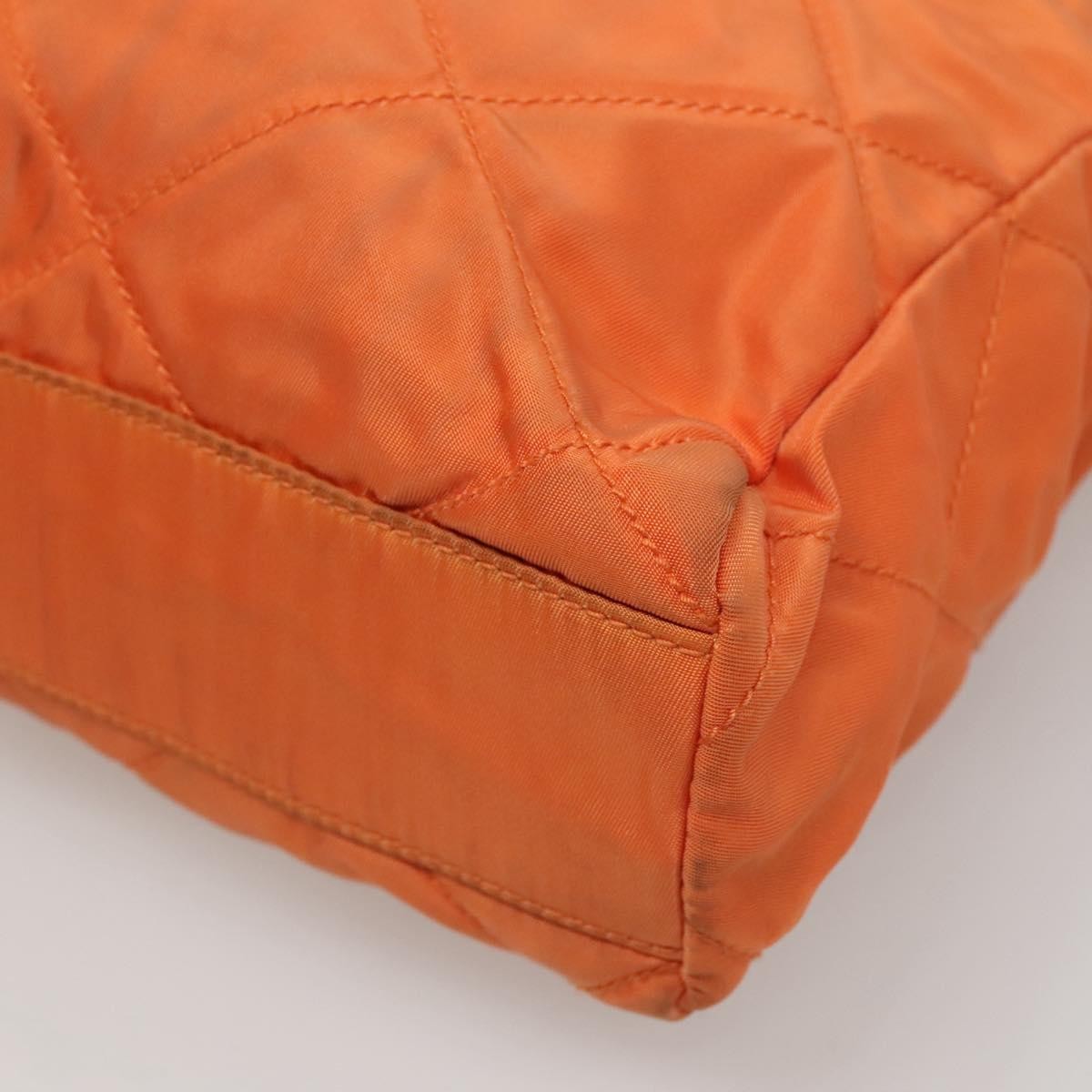 Prada Chain Shoulder Bag Quilted Tessuto