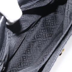 Bally Vintage Flap Handbag Quilted Leather