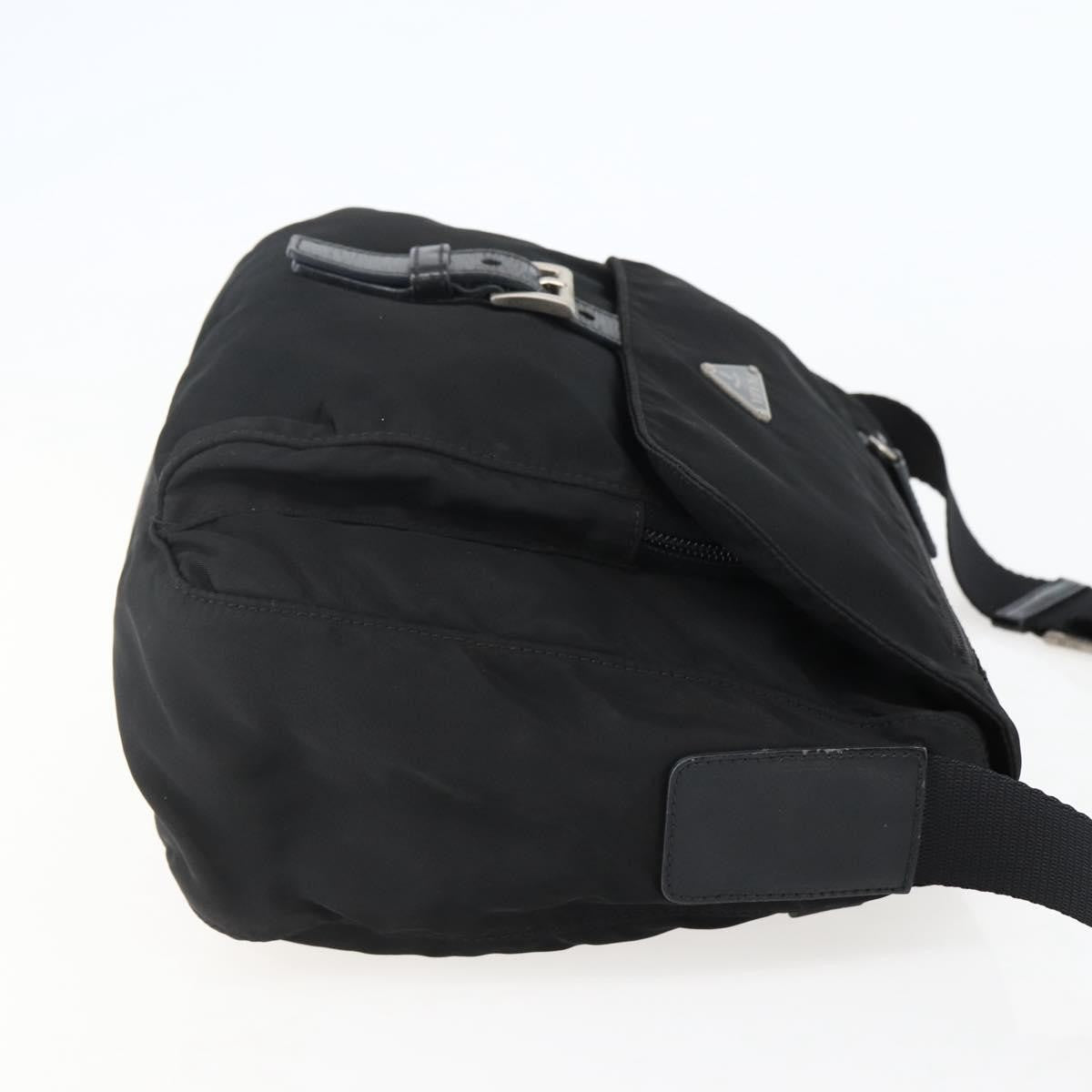 Prada Buckle Messenger Bag Tessuto