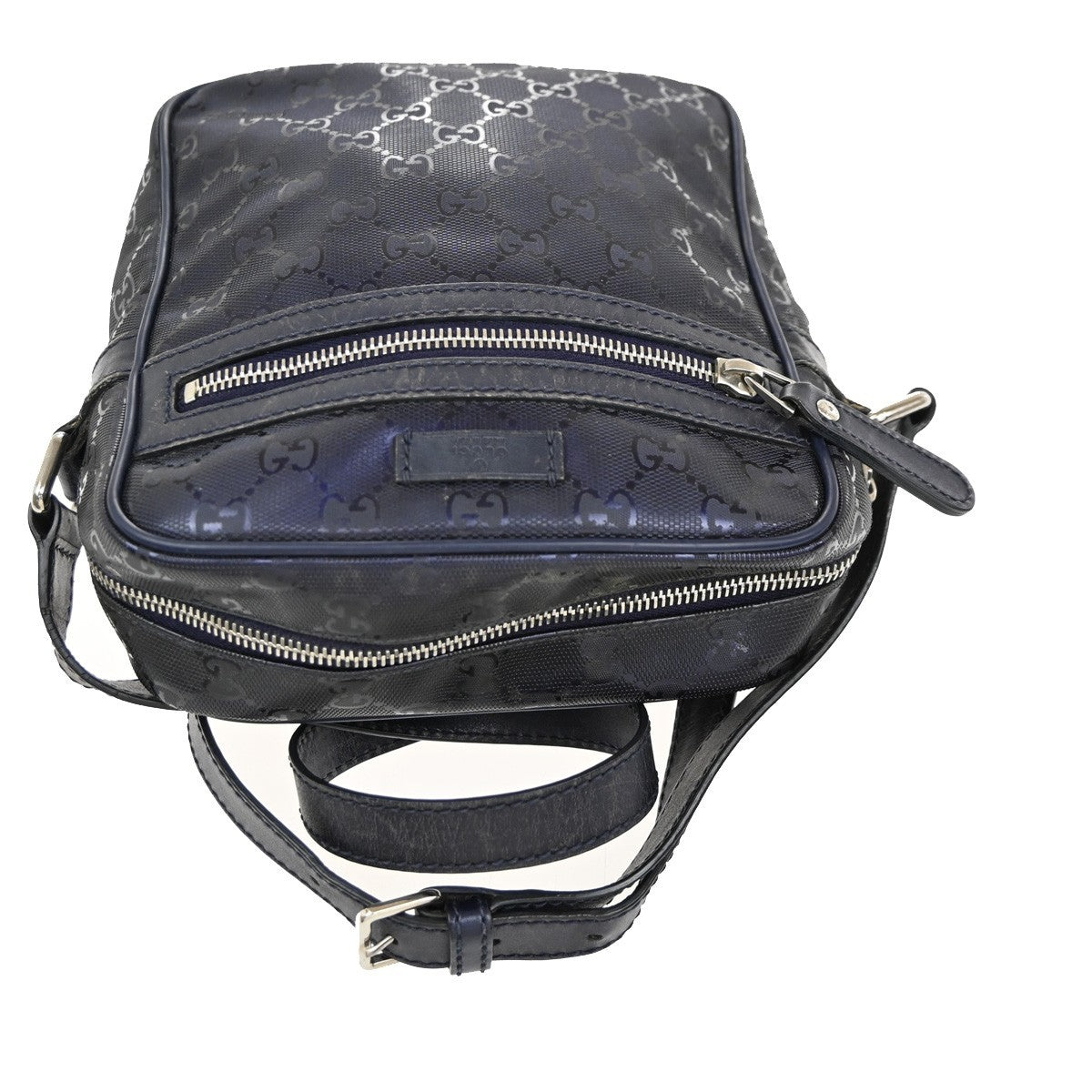 Gucci Zip Crossbody Bag GG Imprime