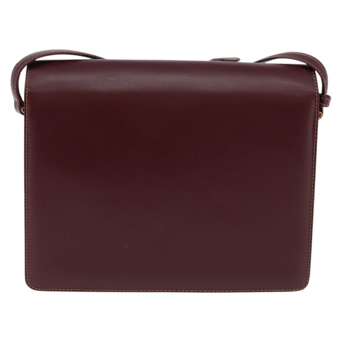 cartier Must de Cartier Shoulder Bag Leather