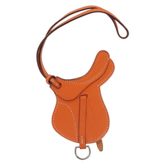 Hermes Paddock Selle Bag Charm Leather