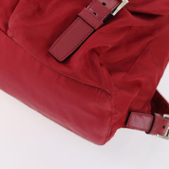 Prada Double Front Pocket Backpack Tessuto