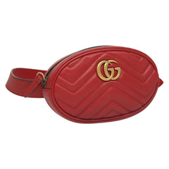 Gucci GG Marmont Belt Bag Matelasse Leather