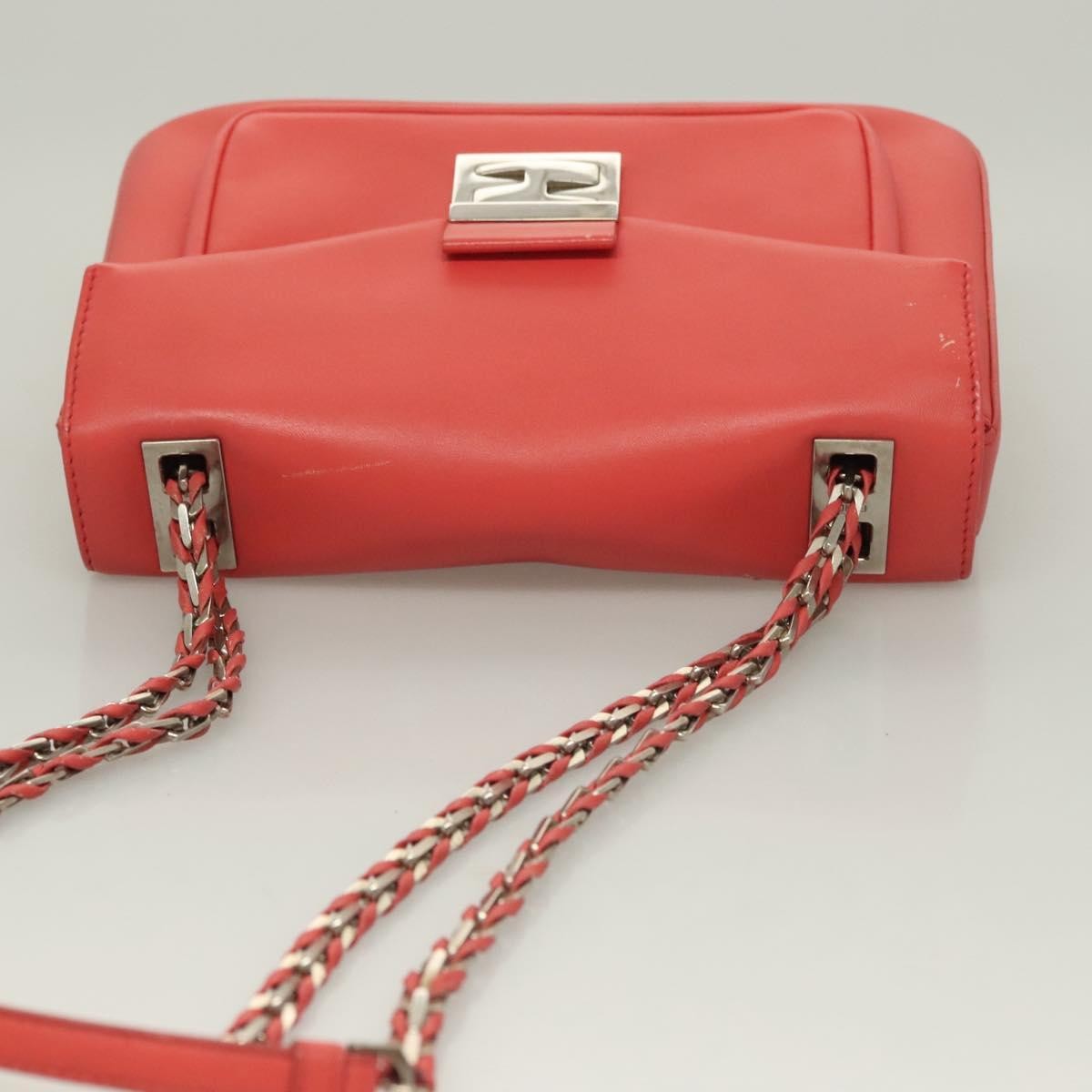 Fendi Be Baguette Flap Bag Leather