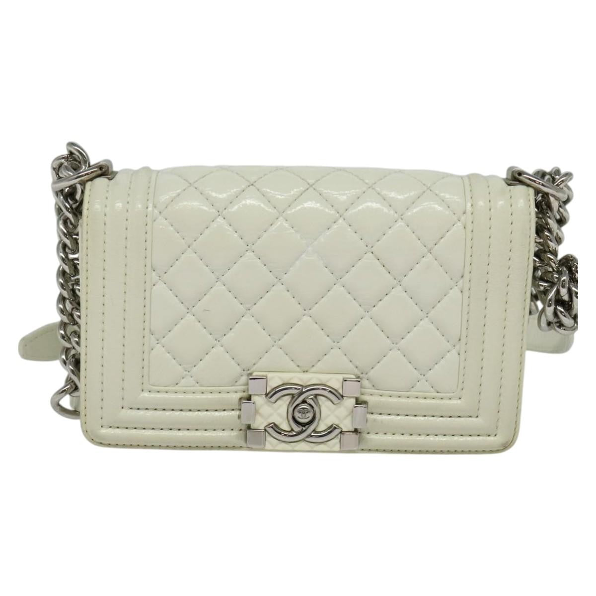 Chanel Boy Flap Bag Enamel