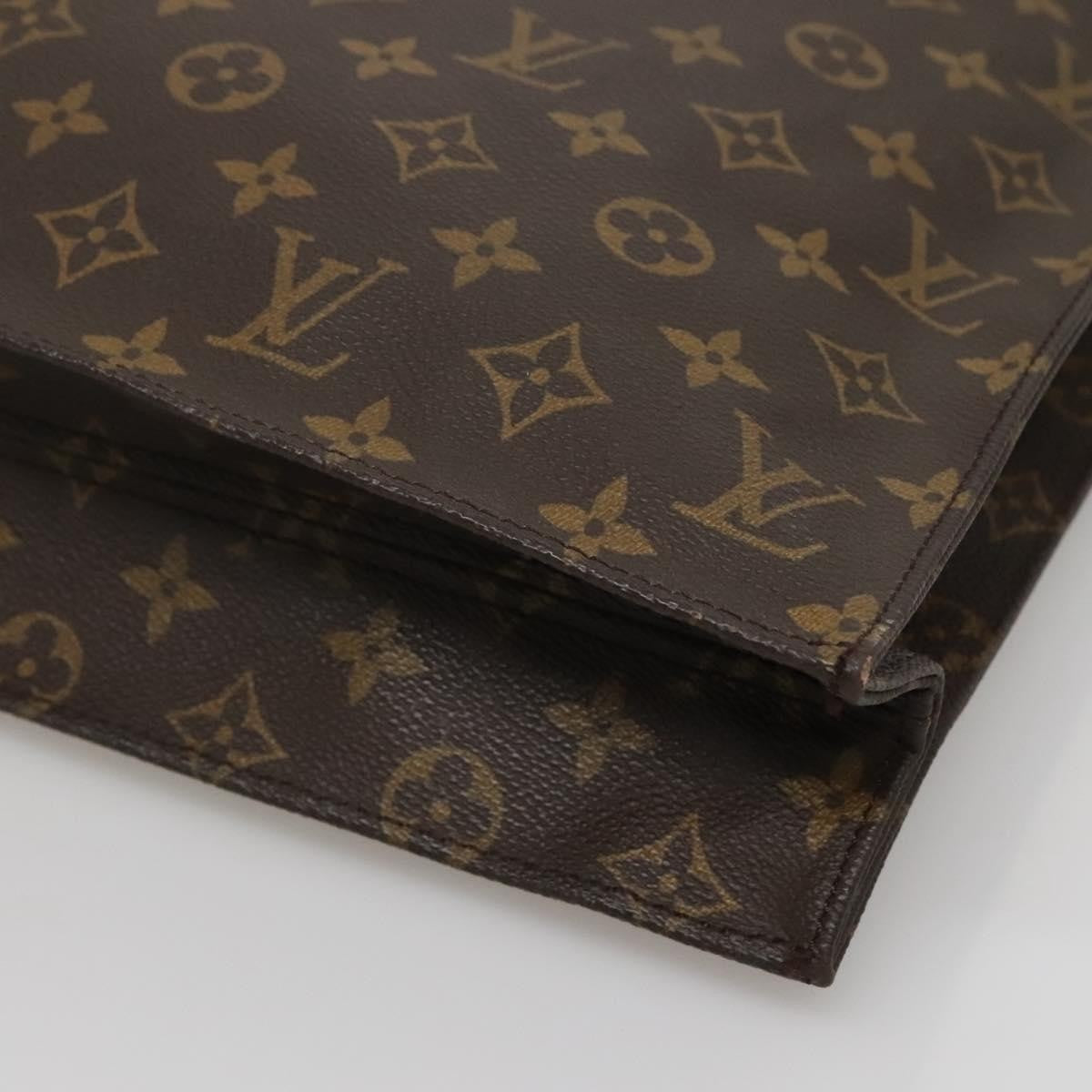 Louis Vuitton Sac Plat Bag Monogram Canvas