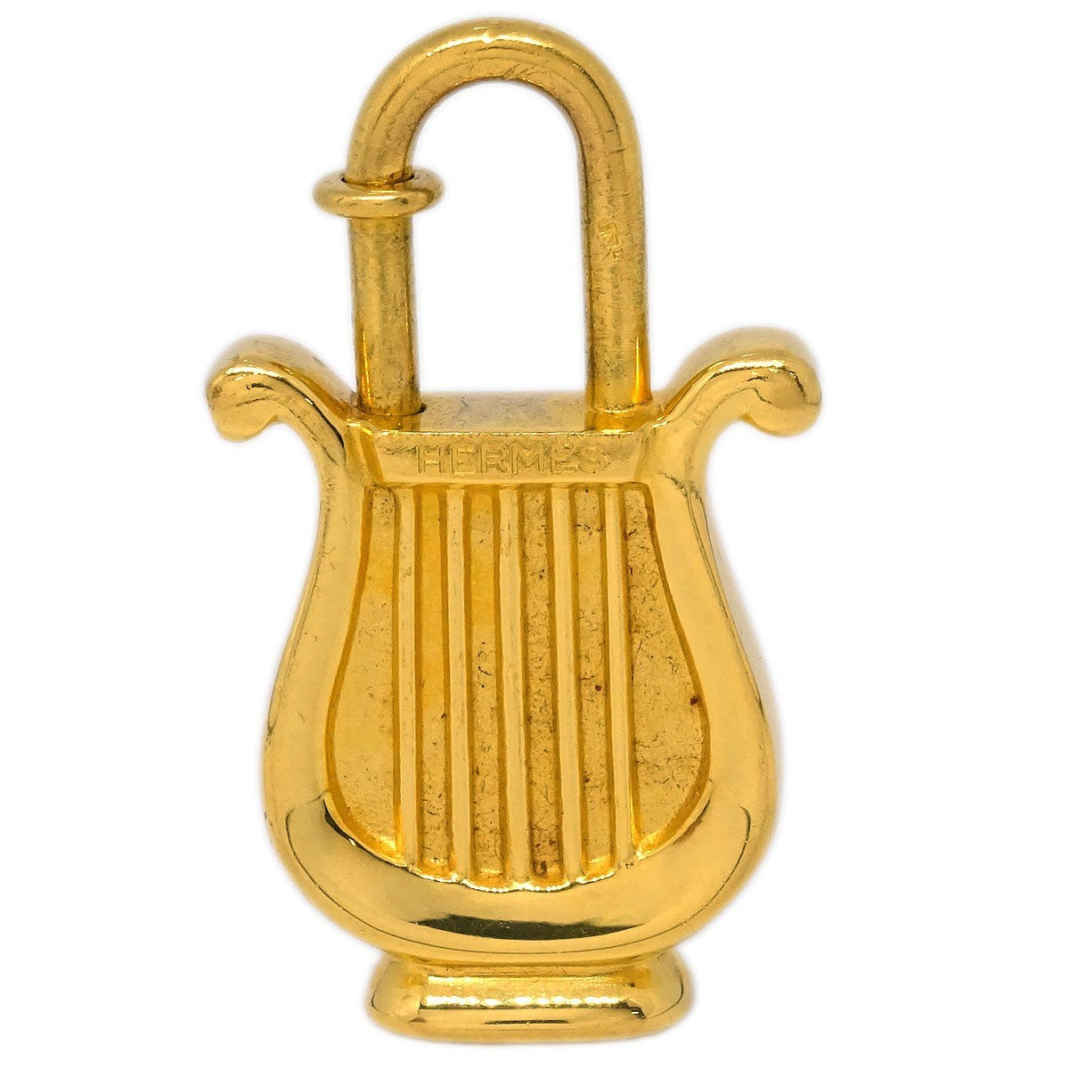 Hermes Harp Cadena Padlock 1996 Limited Metal Design