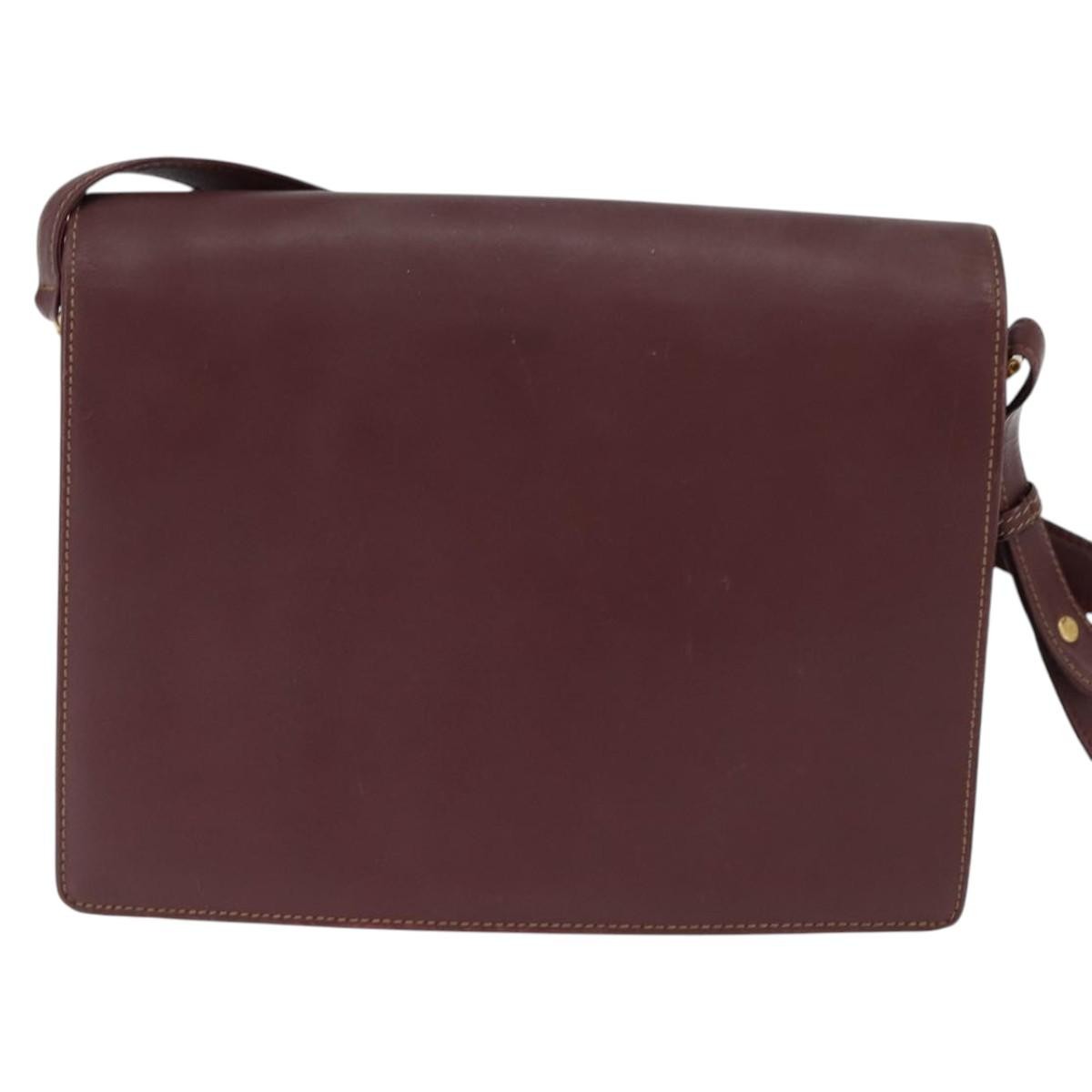 cartier Must de Cartier Shoulder Bag Leather