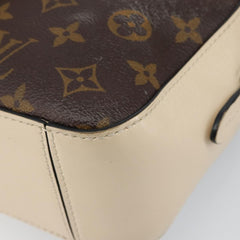 Louis Vuitton Saintonge Handbag Monogram Canvas with Leather