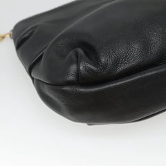 Christian Dior CD Zip Pouch Leather