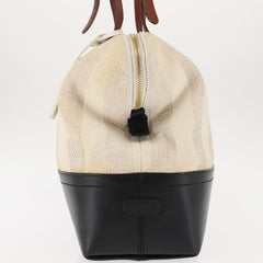 Fendi Pequin 2Bag Canvas and Leather