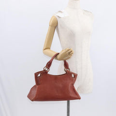 cartier Marcello Handbag Leather