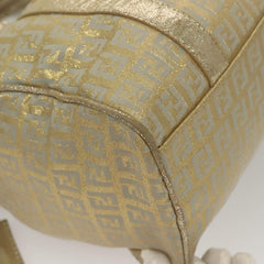 Fendi Boston Bag Zucchino Lurex Canvas