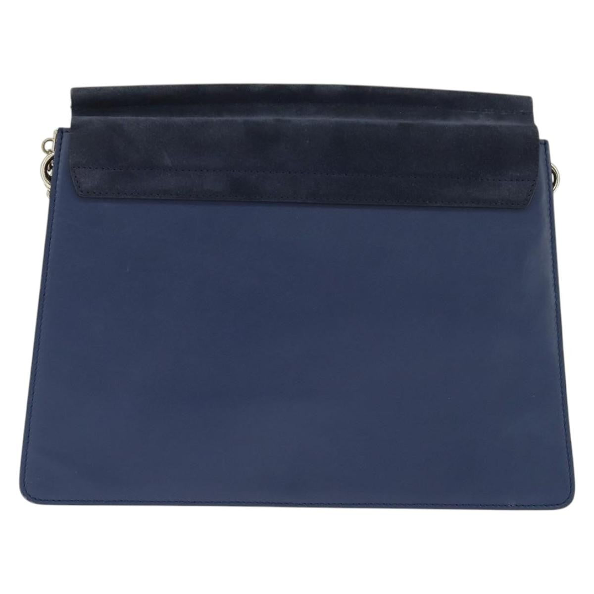 Chloe Faye Shoulder Bag Leather and Suede