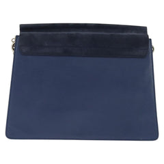 Chloe Faye Shoulder Bag Leather and Suede