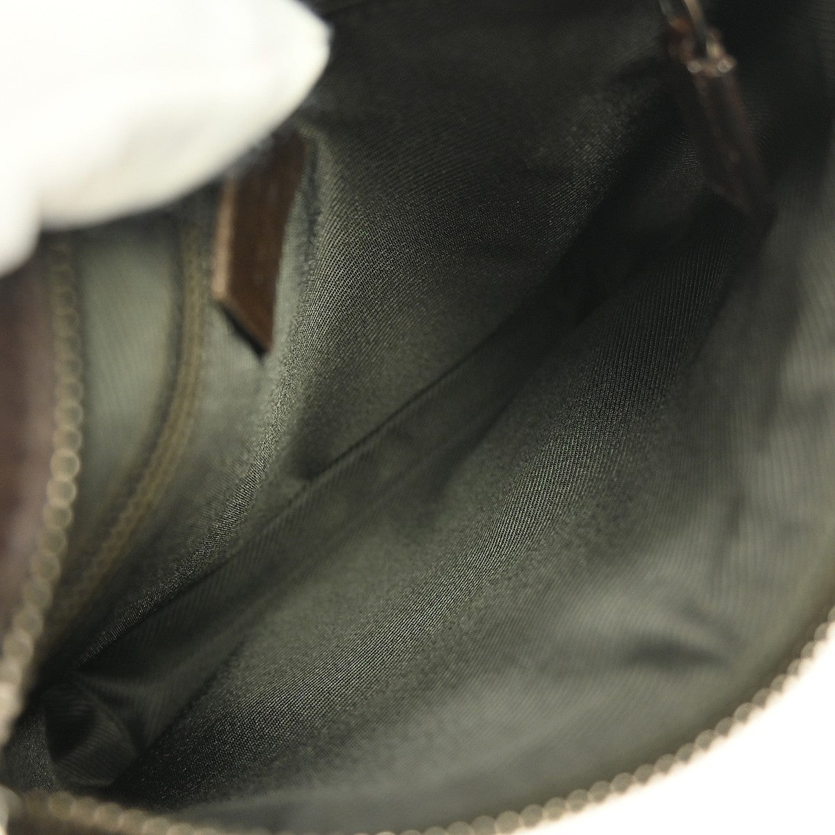 Gucci Flat Messenger Bag GG Coated Canvas