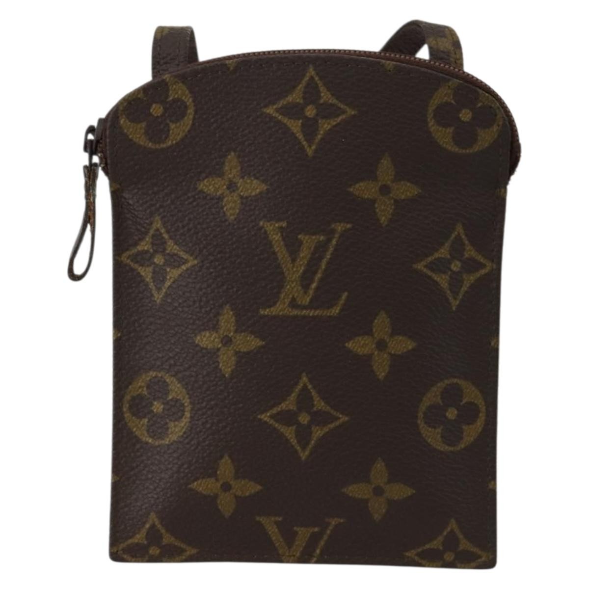 Louis Vuitton Pochette Secret Monogram canvas