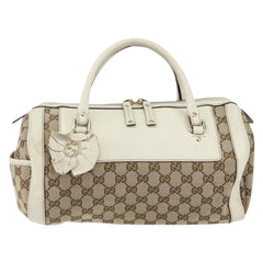 Gucci Trophy Boston Bag GG Canvas
