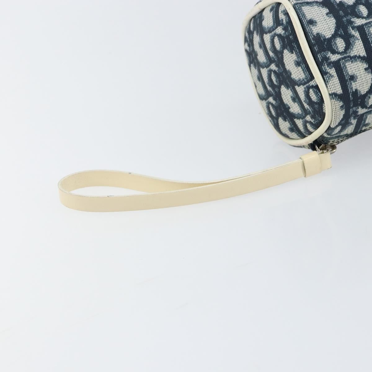 Christian Dior Vintage Trotter Pouch Canvas