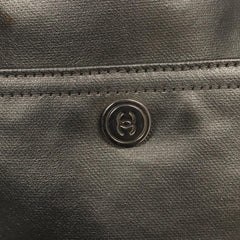 Chanel Biarritz Hobo Quilted Coated Canvas