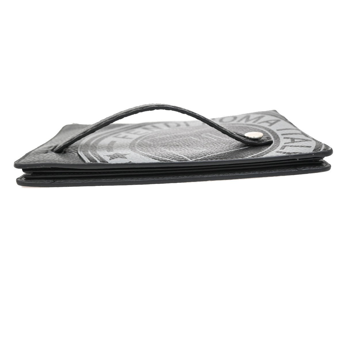 Fendi logo zip pouch FF Printed Leathear