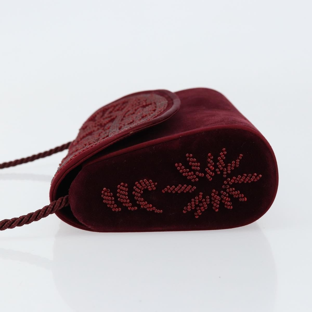 Bally Vintage Shoulder Bag Velvet