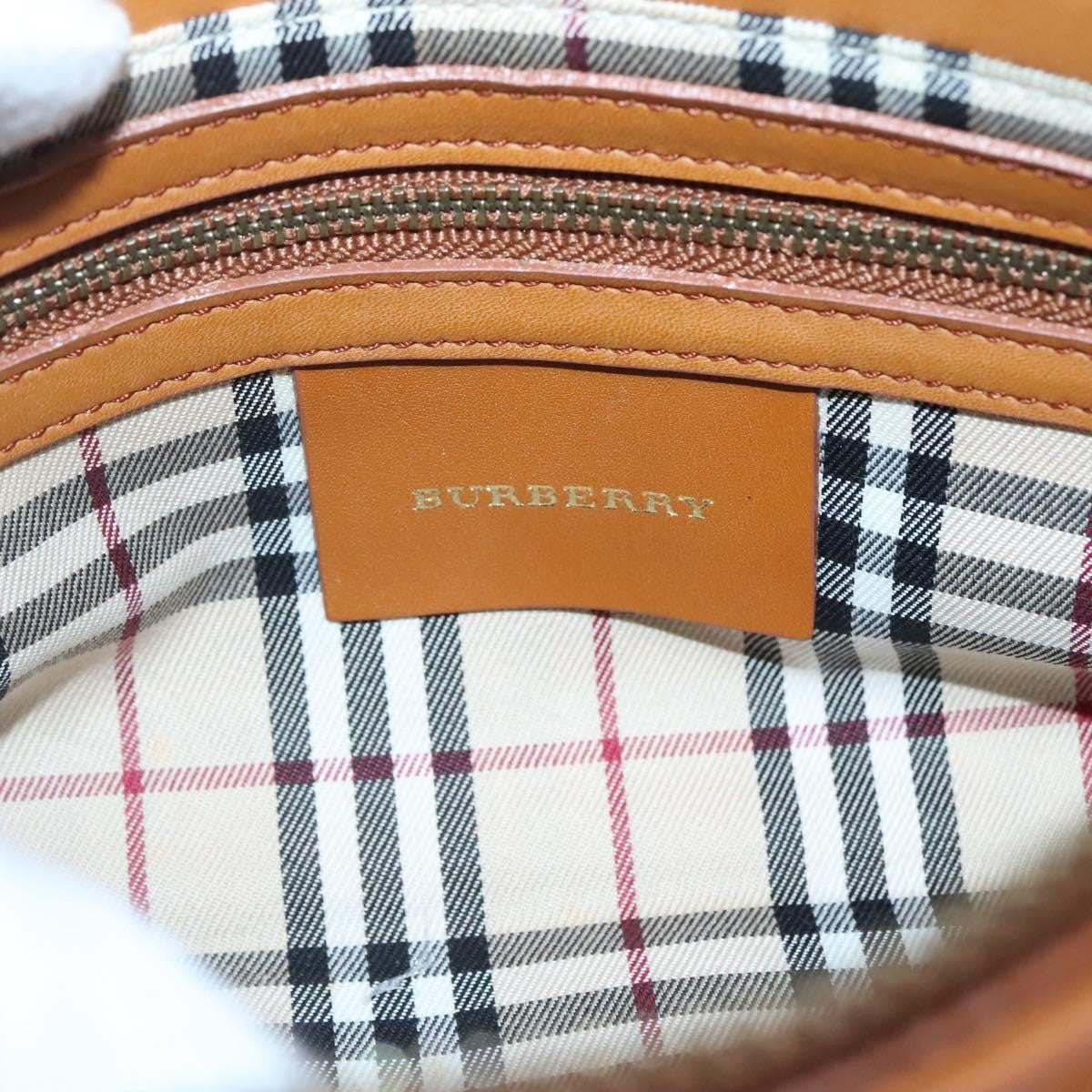 Burberry Vintage Shoulder Bag Leather