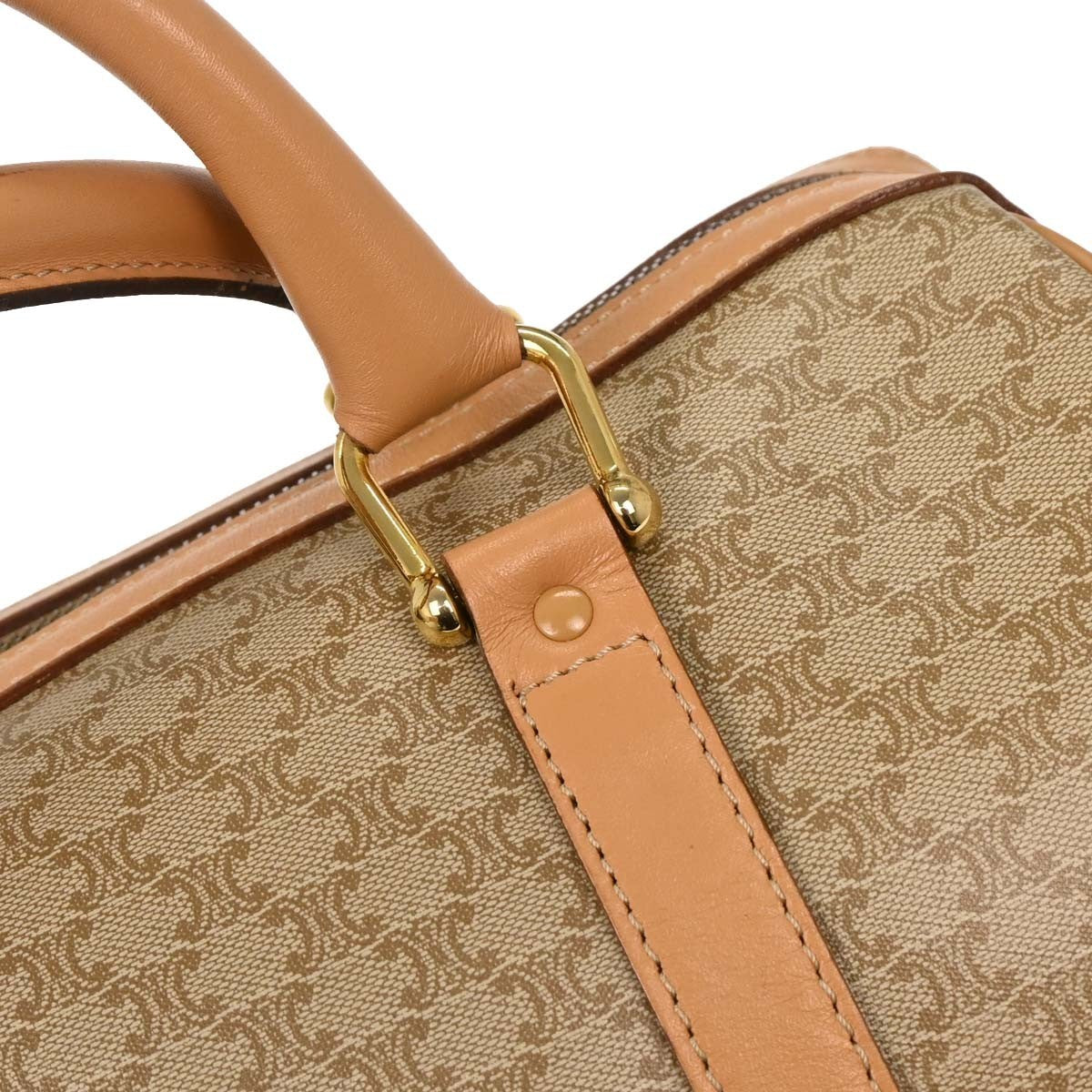 Celine Macadam Handbag Macadam with leather