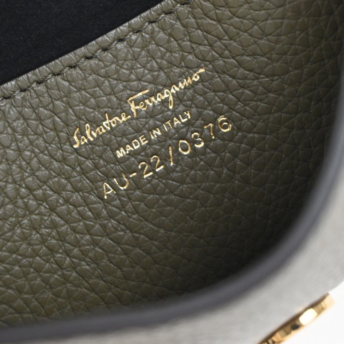 Salvatore Ferragamo Gancini Backpack Leather