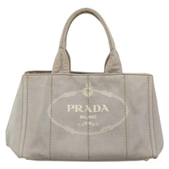 Prada Canapa Convertible Tote Canvas