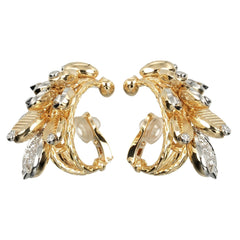 Cartier Grain de Cafe Earring Gold and Platinum