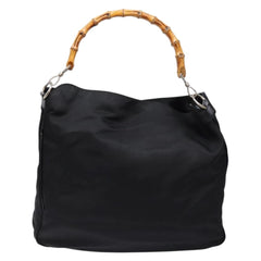 Gucci Vintage Bamboo Handle Tote Nylon