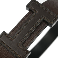 Hermes Constance Reversible Belt Leather