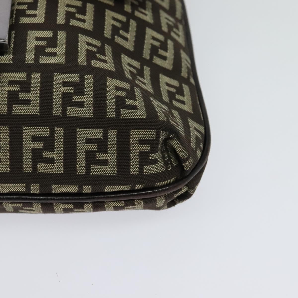 Fendi Mamma Baguette Shoulder Bag Canvas