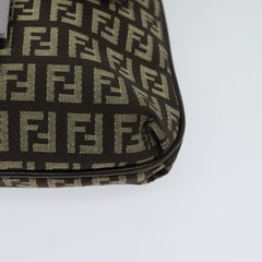 Fendi Mamma Baguette Shoulder Bag Canvas