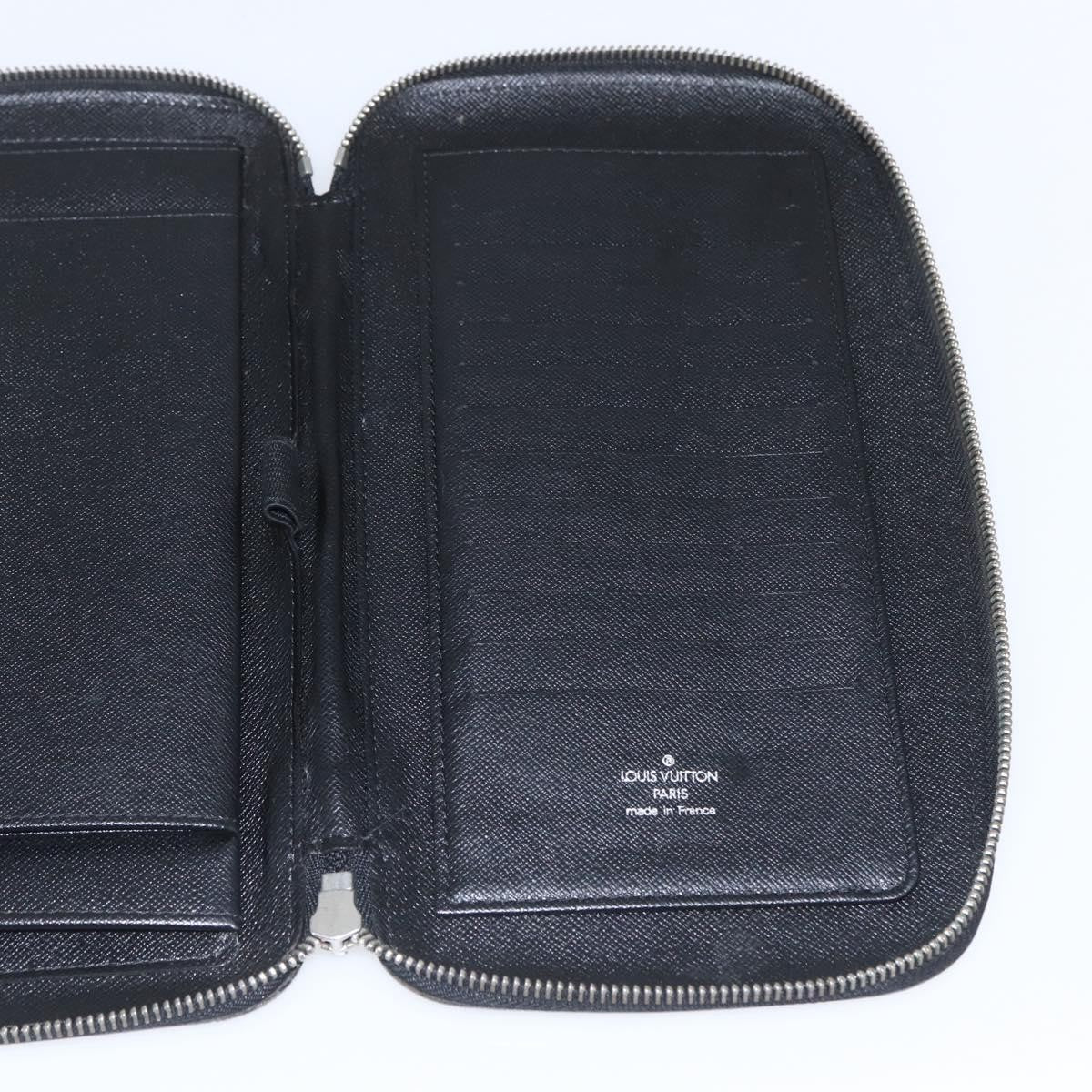 Louis Vuitton Atoll Organizer Wallet Taiga Leather