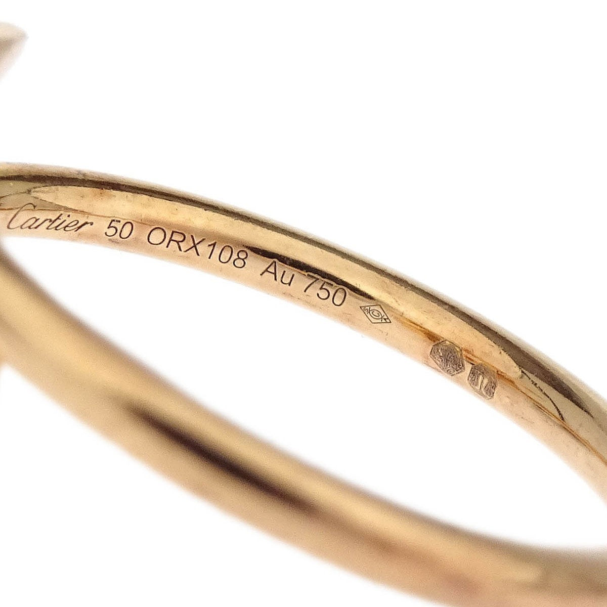 Cartier Juste un Clou Ring 18K Yellow Gold