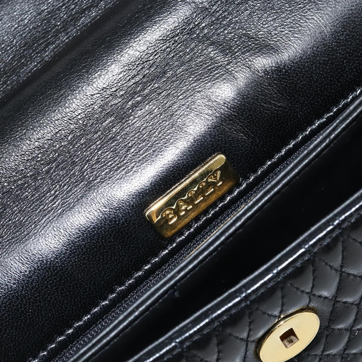 Bally Vintage Handbag Quilted Leather