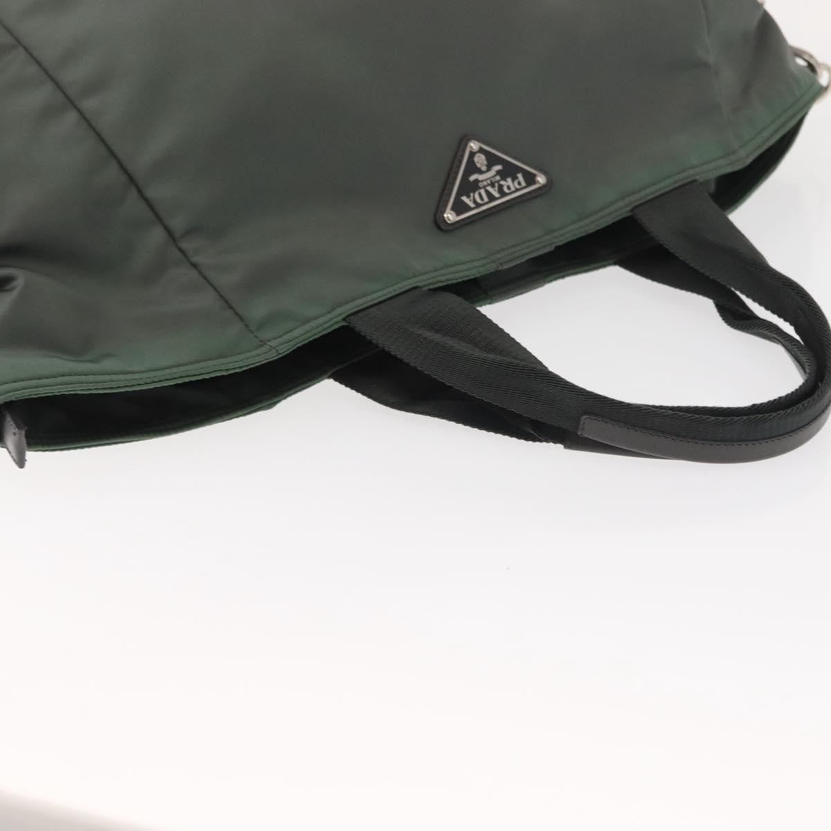 Prada Vela Convertible Tote Tessuto