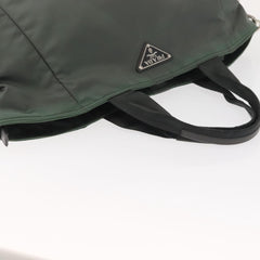 Prada Vela Convertible Tote Tessuto