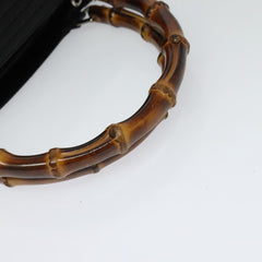 Gucci Vintage Bamboo Handle Bag Canvas