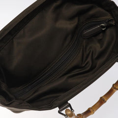 Gucci Vintage Bamboo Handle Tote Nylon