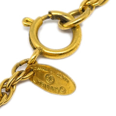 Chanel CC Pendant Necklace Metal