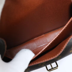 Louis Vuitton Cartouchiere Handbag Monogram Canvas