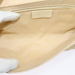 Bvlgari B.Zero1 Logomania Bag Canvas with Leather