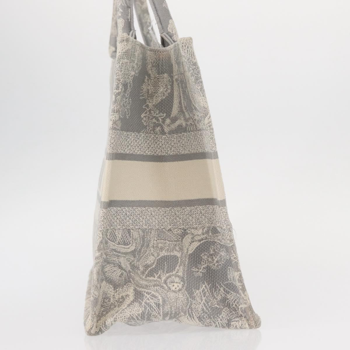 Christian Dior Book Tote Printed Canvas