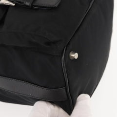 Prada Double Pocket Shoulder Bag Tessuto