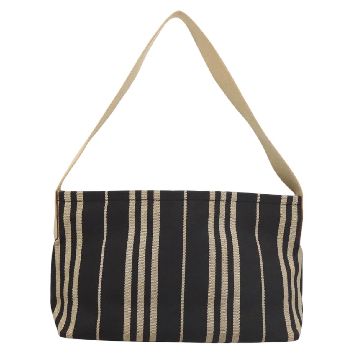 Burberry Vintage Shoulder Bag Canvas